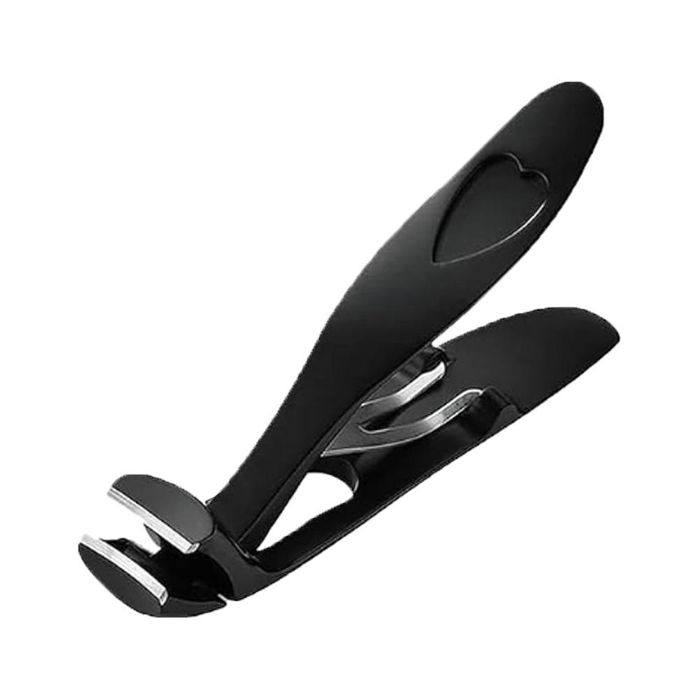 

Long Handle Nail Cutter Trimmer Anti-Splash Fingernail Clipper New Manicure Scissors чорний
