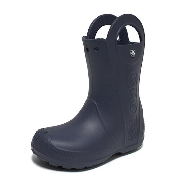 Crocs Kids Handleit Kids Rain Boots Navy 12803 410