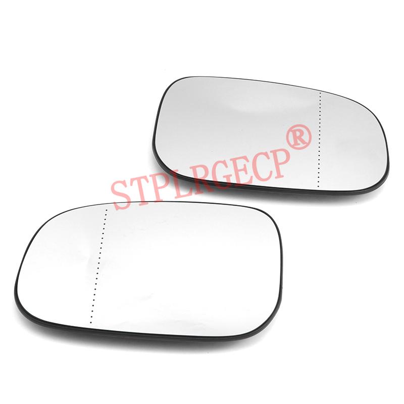 Stplrgecp Passenger Side Driver Side Left or Right Door Side Heated Wing Mirror Glass Lens for Volvo C30 C70 S40 S60 S80 V50 V70