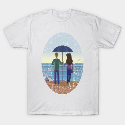T Shirt Women The Promenade Surreal Vintage Harajuku Print Kawaii Tshirt Summer Short Sleeve Female T-Shirt Top Tee