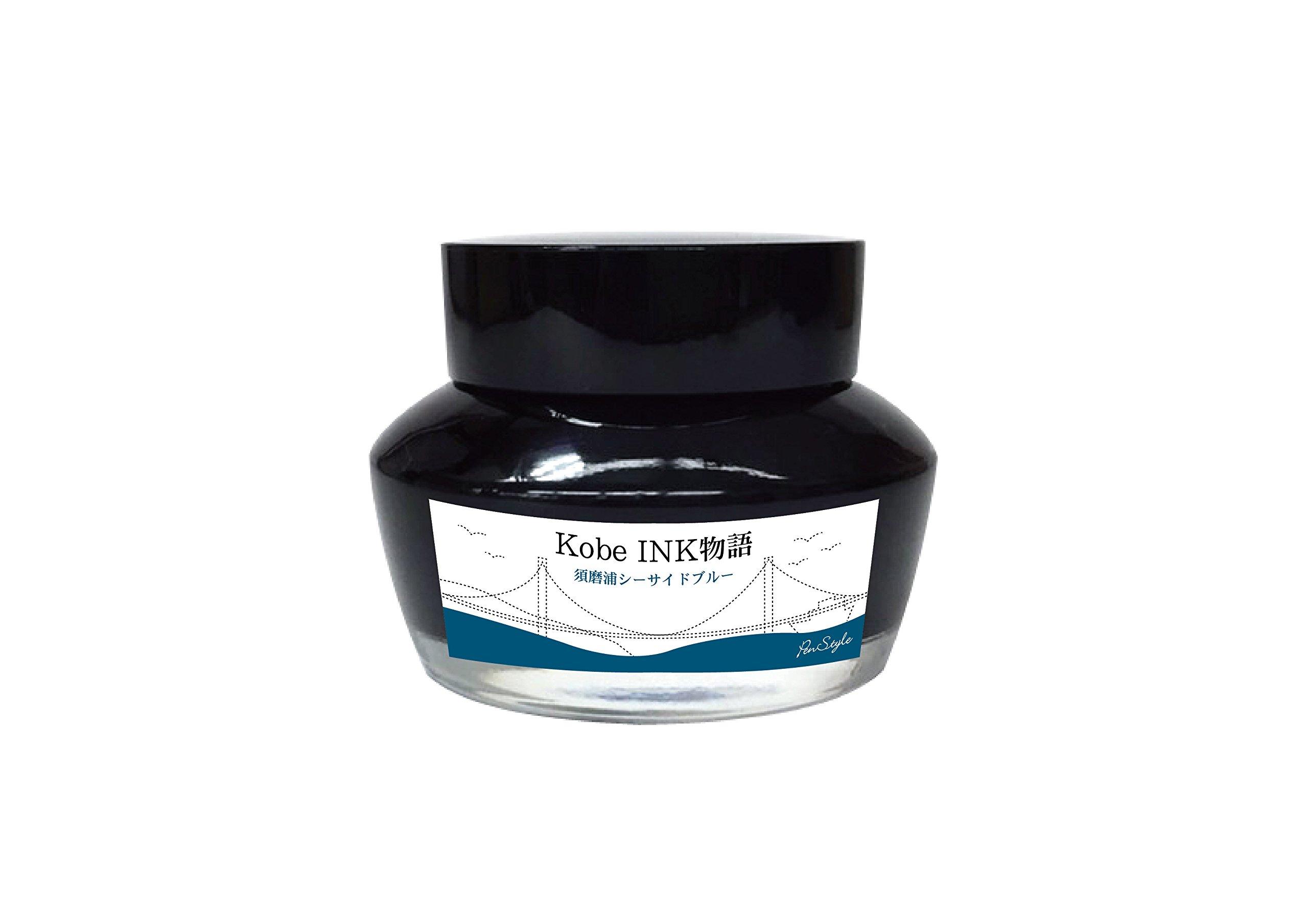 

NAGASAWA Fountain Pen Ink Kobe INK Story 44 Sumaura Seaside Blue Vol.