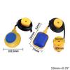 Float Water Level Switch Water Level Controller Sensor Contactor Fit for Water Oil for Tank Etc with 1m/2m Sensor Cable