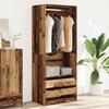 VidaXL Garde-robe vieux bois 80x50x200 cm bois d'ingénierie 3307754