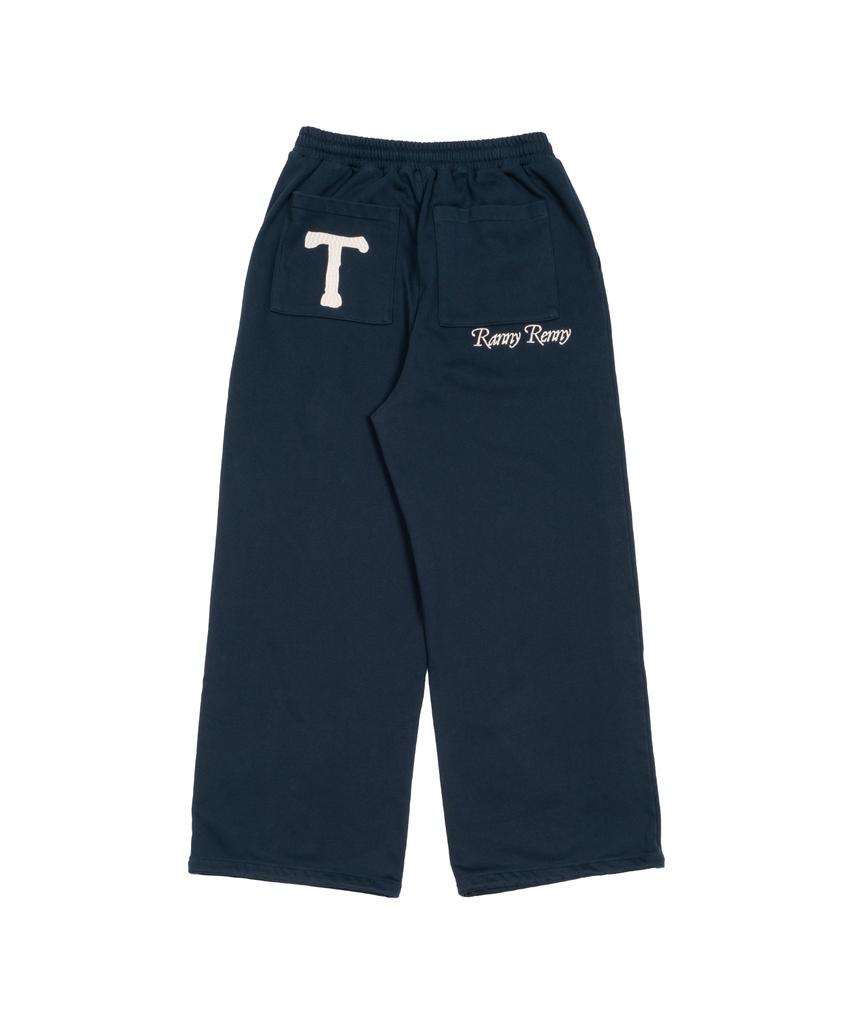 THE COLDEST MOMENT Tcm On Sweat Pants (Navy)