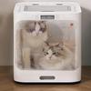 Automatische Haartrocknungsbox für Haustiere und Katzen, intelligenter Hundebade- und Pflegetrockner, 60 l, großer automatischer Föhn für kleine Hunde, Katzen und Tiere
