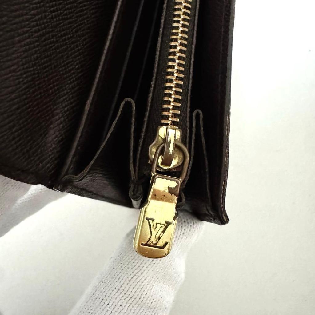 Used LOUIS VUITTON Long Wallet Damier Portefeuille Sarah