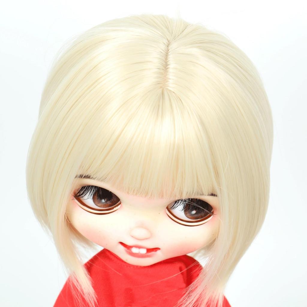 Linfairy Inch Doll Wig 9-10 (Light Blonde)