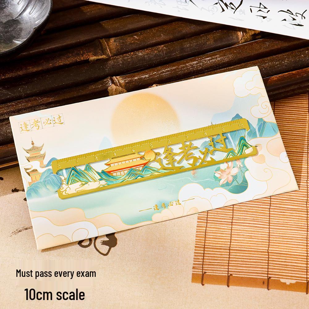 Inspirational Creative Bookmark & Ruler - Student Page Clip and Stylish Stationery Reward 10cm