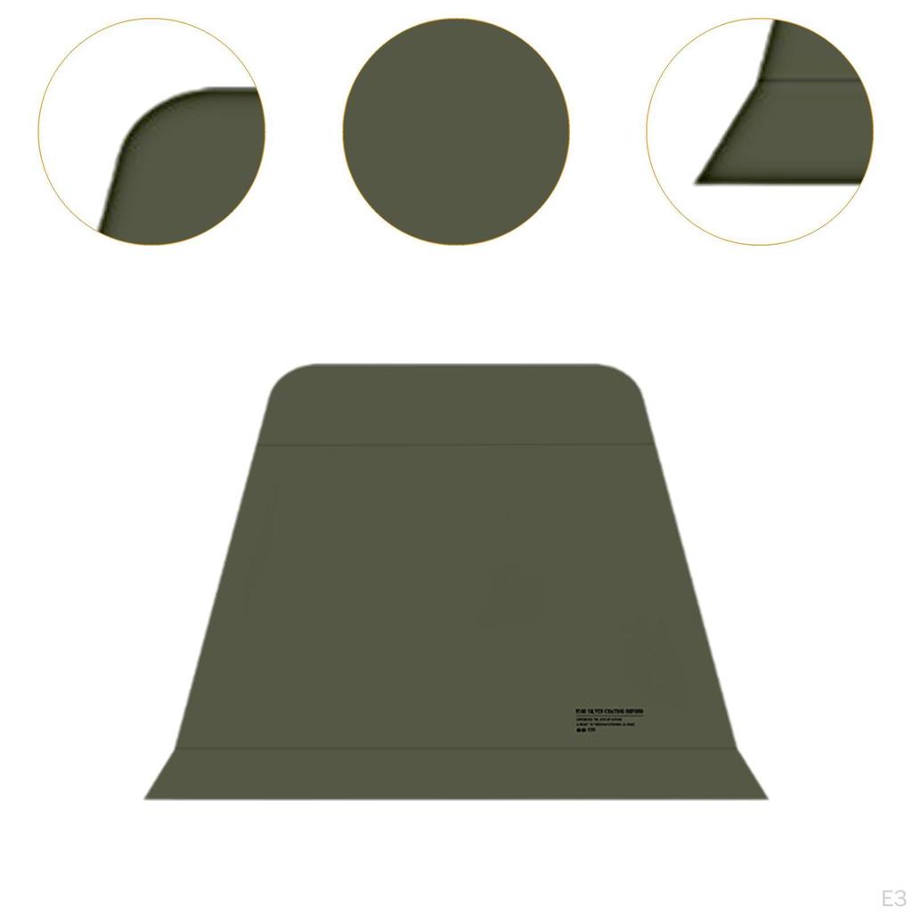 2 Pieces Canopy Tent Sidewalls Walls Shelter Wall Oxford Cloth Popup Side