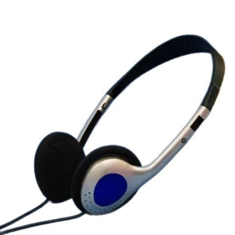 Headphones Personality Retro Headsets Blue Black Fashion Style Headsets Over Ear Earbud 3.5mm Headsets