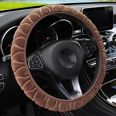 Universale antiscivolo moda interni auto morbido caldo autunno inverno 38 cm corto peluche auto auto SUV coprivolante