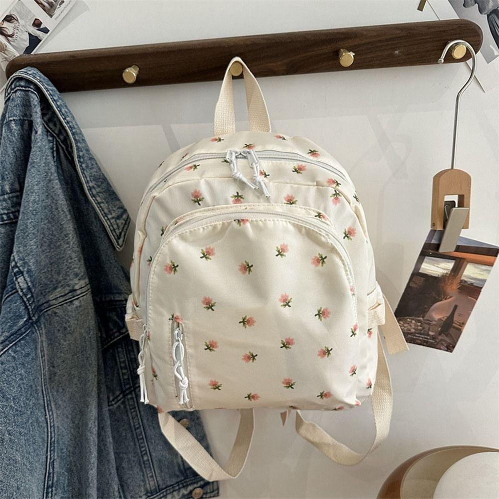 Korean Styles School Bag Large Capacity Girls Handbag Fashion Travel Bag Daily Use