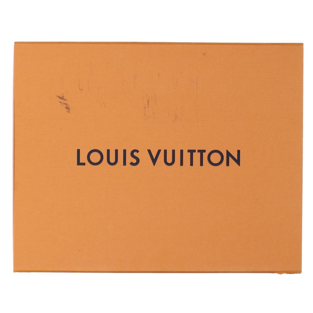 Louis Vuitton 1A9JGF LV Trainer Monogram Denim i Skóra Cielęca Licowa Sneakersy buty 8 1/2 czarnyUżywane