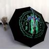 Legend of Zelda Automatic Folding Umbrella with Sturdy Iron Frame, Portable Compact Travel Umbrella All-Season Use Parties 0807052