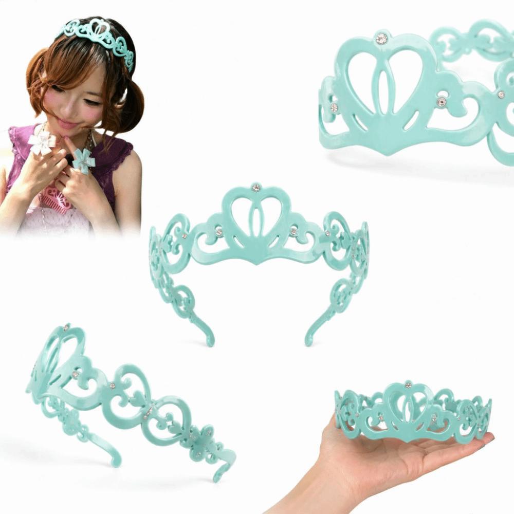 Diamond Ornament Vine Hair Accessory Acetic Acid Material Crown Hair Hoop Dress Up