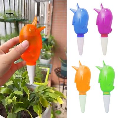 60ml Excelente Fácil de Usar Transparente Dispositivo de Rega de Flores Pássaro Forma Planta Dispositivo de Rega de Flores para Jardim