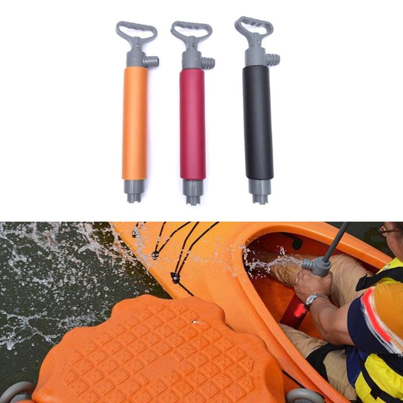 Kayak Hand Bilge Pump Water Pump Emergency Tool Canoe Kayaking Outdoor Survival