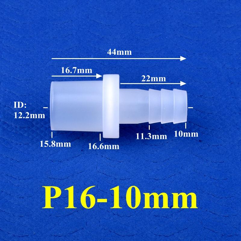 10 Stück/Los 9,5~25mm Flach auf 8~25mm Pagode Direktverbinder Aquarium Tank Anschlüsse Luftpumpe Schlauchverbinder Garten Tropfbewässerung Rohranschlüsse