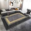 Nordisch Zwart Geometrisch Woonkamer Tapijt Modern Luxe Groot Vloerkleed voor Slaapkamer Wasbaar Lounge Salontafels Vloermat