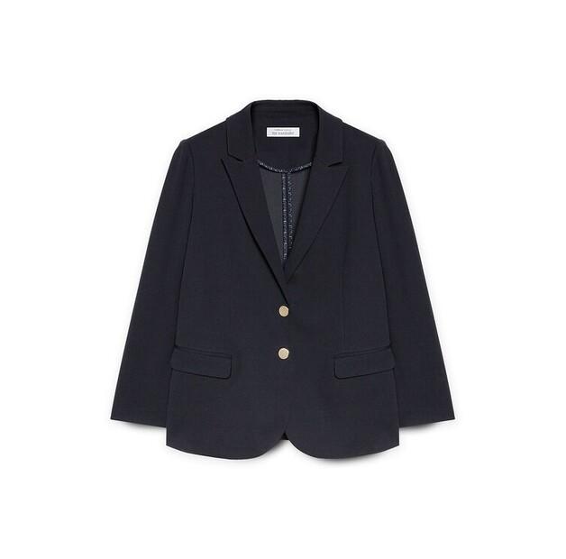 Куртка Fiorella Rubino outdoor Q496T000173N034 Синий A-Line Fit