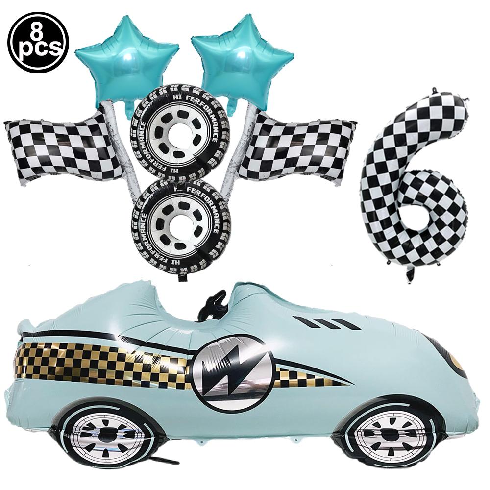 Two Fast Theme Disposable Tablecloth Racing Car Birthday Party Supplies Kids 2nd Birthday Party Decorations