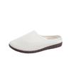 New Women's Summer Baotou Flat Sole Mesh Slippers Rubber Sole Breathable Comfortable Home Slipper Office Slipper Outdoor Slipper