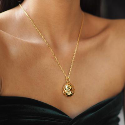 Collar retro Yousheng estilo medieval con colgante de huevo de Pascua y circonita cúbica con forma de corazón, ideal para San Valentín, Pascua o el Día de la Madre.