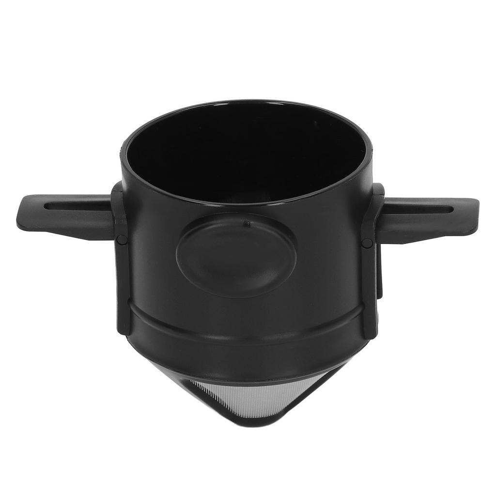 Pour Over Coffee Filter 304 Stainless Steel Reusable Coffee Filter Portable Paperless Coffee Dripper with Handles for