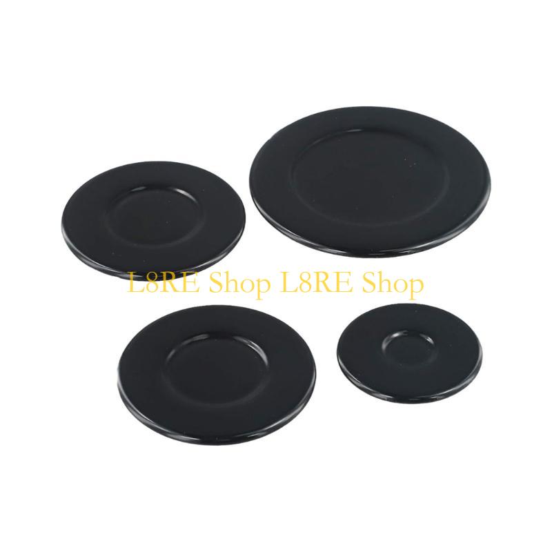 L8RE Set of 4 Kitchen Appliance Part Embedded Stove Diffusers Burners for Stove