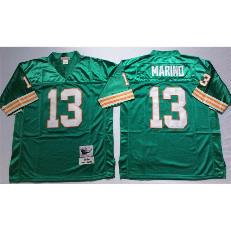 Miami Dolphins Retro Vintage Rugby Jersey Men Women Cotton Blend Embroidered NFL Legend Fan Apparel