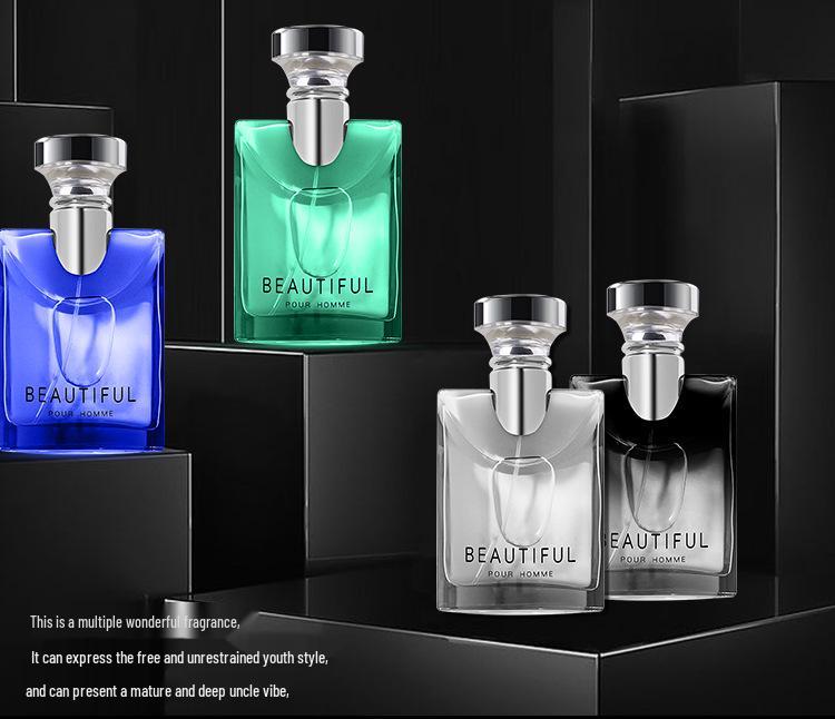 Little City Yika Darjeeling Tea Men's Perfume - 100ml Azure Gentleman Cologne, Long-lasting Light Fragrance