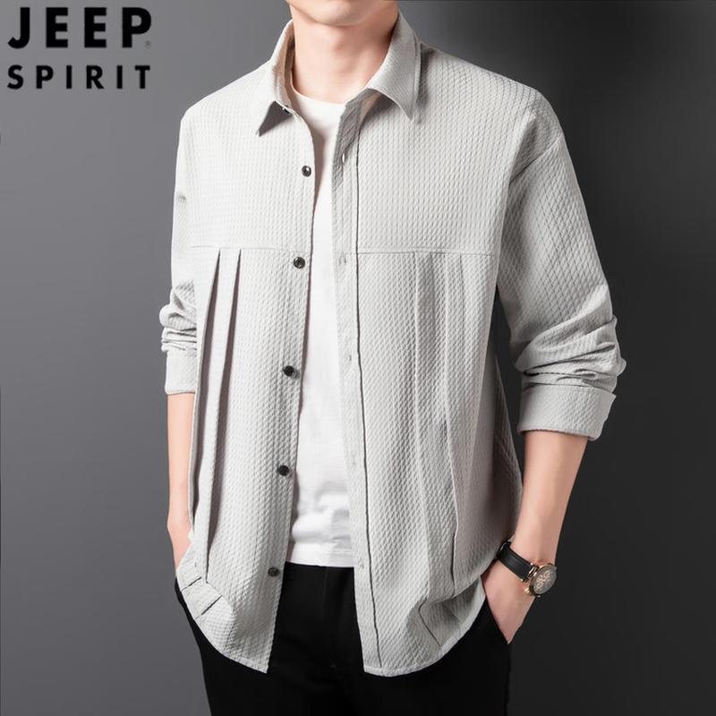 Мужская рабочая рубашка с длинным рукавом JEEP SPIRIT XL