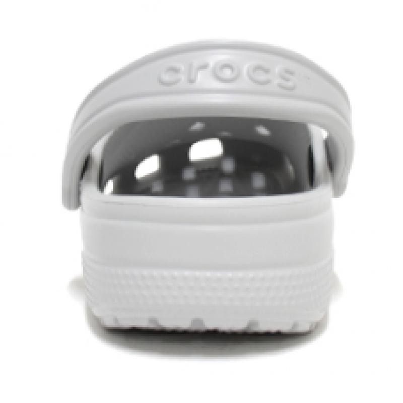 Crocs Sandálias Clogs Públicas Clássicas Cinza Claro 10001 1ft