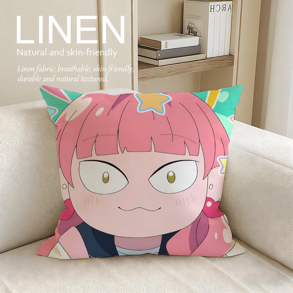 You and I Are Polar Opposites Cushion Cover Linen Decorative Pillowcase Set Pcs  x Breathable Washable Sofa Cushion Cover