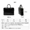 VITAFELICE Men's Vintage Leather 2-Way Briefcase (NSB-30373N) (Chocolate)