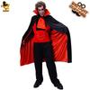 Halloween Adult Men's Horror Bat Vampire Costume, Big Male Vampire Cosplay Stage Costume