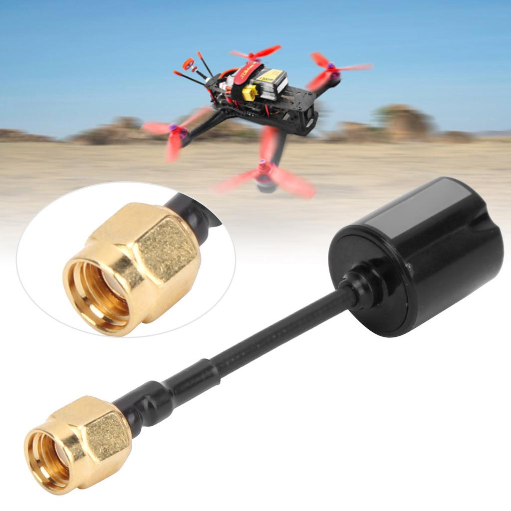5.8Ghz 2.8Dbi High Gain for Racing Drone RC Replacement Parts Accessory(Black RPSMA)