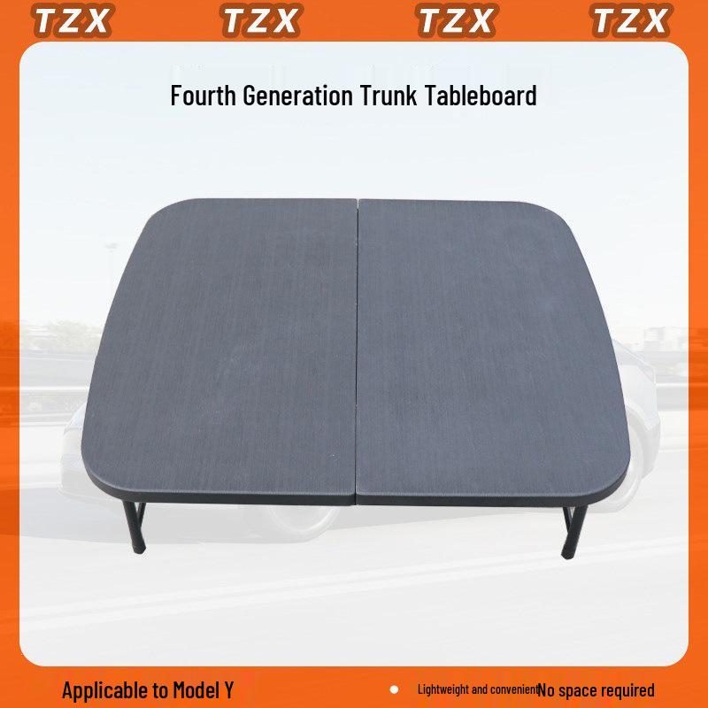 Folding Hidden Table for Tesla Model Y Trunk