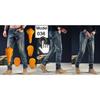 Men Kevlar Motorcycle Jeans Cooling Summer Riding Pants with CE Knee Armor Protective Blue Black