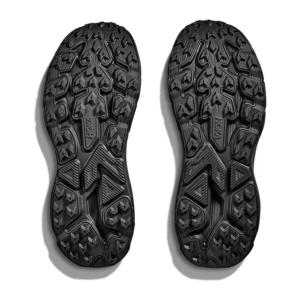 Hoka One One Challenger 8 Comfortable Fit Trail Running Shoes Men Running Shoes Black Gold 1168716-BKGD