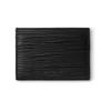 Montblanc Meisterstück 4810 Series Hexagonal White Star Logo 5 Card Slot Leather Card Holder Men Card Holder Black 130930