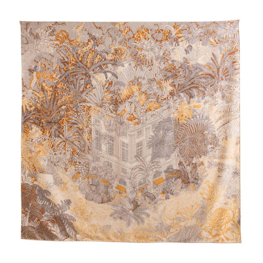 Elegant Silk Wool Scarf - 2025 Autumn Collection: Women's High-End Neck Warmer & Decorative Commuting Shawl
