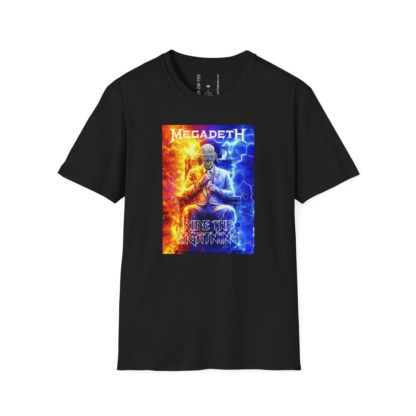 Ride The Lightning Megadeth - Softstyle T-Shirt S