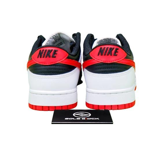 Nike Dunk Low Weiß Schwarz Rot FD9762-061 Unisex