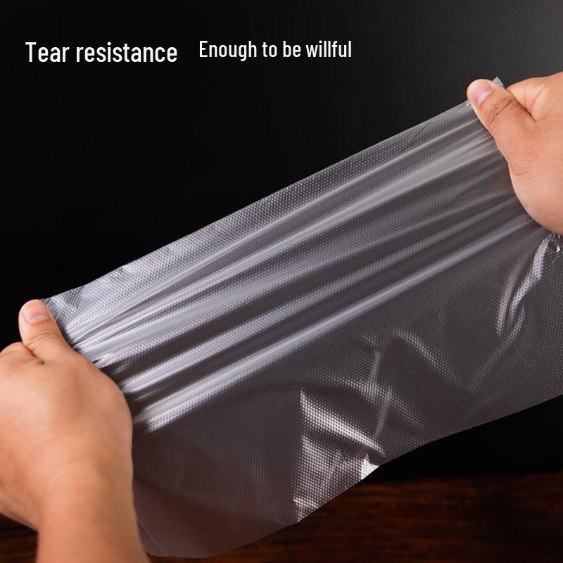 Thickened Food-Grade Supermarket Roll Bags: Perforated, Tearable, Fresh-Keeping In Large, Medium, and Small Sizes for Commercial or Household Use