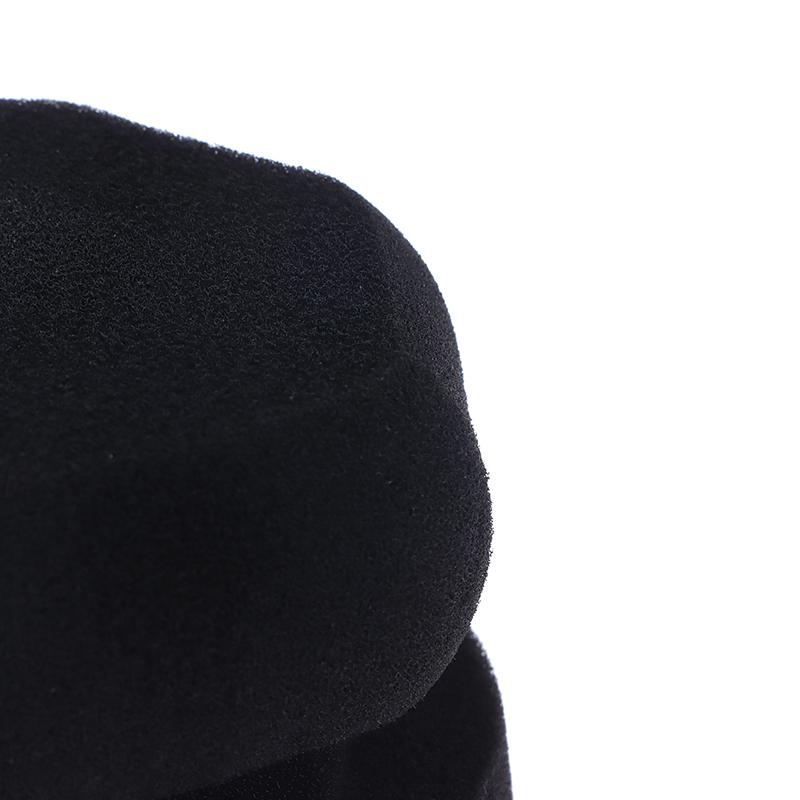 Round Washable Car Foam Sponge Reusable Tire Cleaner For Auto Washing Detailing Brush Tire Shine Hex Grip Dressing Applicator