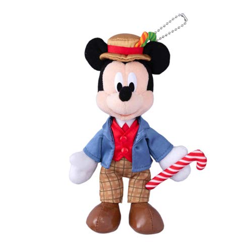 

Плюшевый значок Микки Мауса в честь 36-й годовщины Всемирного базара Disney Goods, сувенир для Tokyo Disney [Ограниченный курорт]