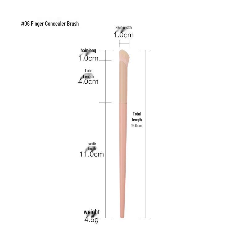 Cai Shi Lan 10/12-Piece 3.0 Three-Color Makeup Brush Set - Soft Bristles for Blush, Powder, and Contour.