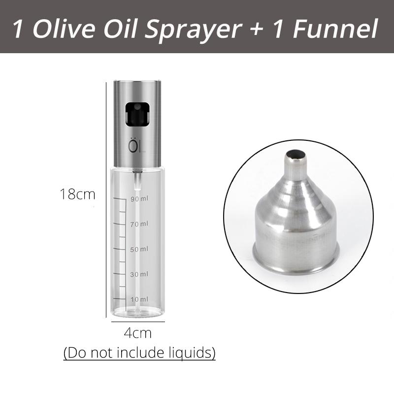 

Распылитель для оливкового масла, диспенсер для барбекю/кулинарии/уксуса, стеклянная бутылка с герметичностью, банка для специй, приправа, кухонные принадлежности