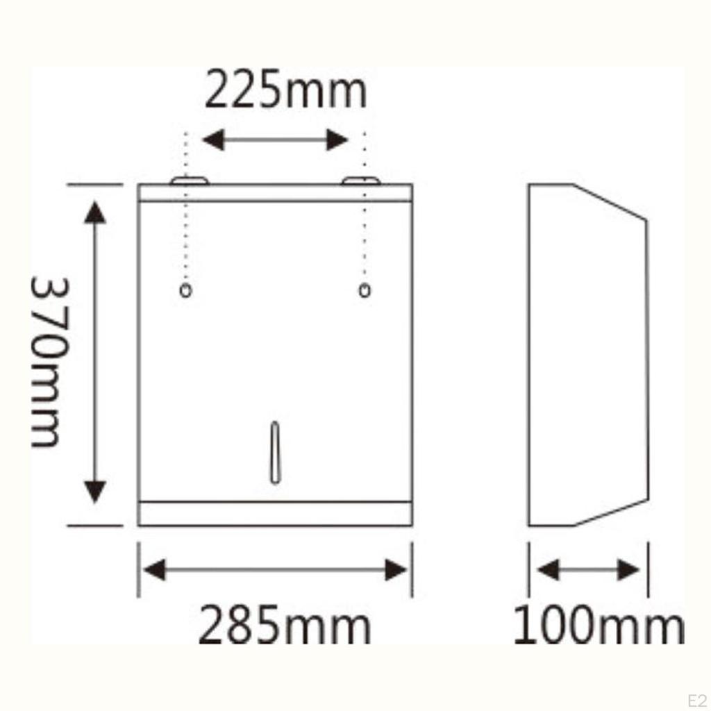 Wall Mounted Paper Towel Holder for Hotels And Public